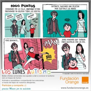 Los lunes Autismo - 1000 puntos