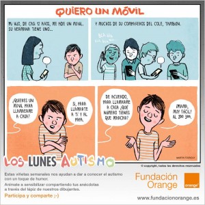 Los lunes Autismo - Quiero un móvil