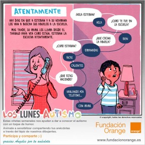 Los lunes Autismo - Atentamente