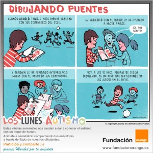 Los lunes Autismo - Dibujando puentes