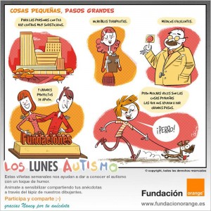 Los lunes Autismo - Cosas pequeñas, pasos grandes