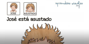 José está asustado