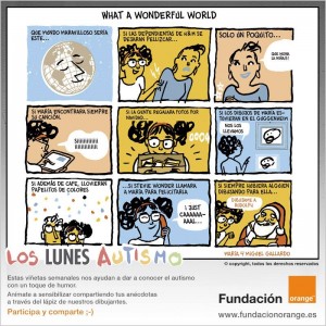 Los lunes Autismo - What a wonderful world