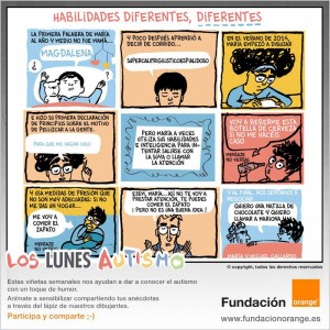 Los lunes Autismo - Habilidades diferentes