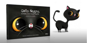 Gato negro, el felino de la buena suerte