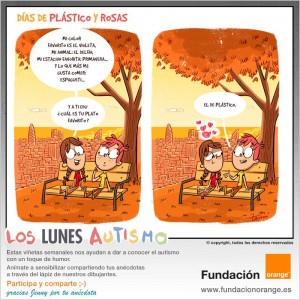 Los lunes Autismo - Días de plástico y rosas