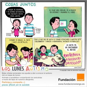 Los lunes Autismo - Cosas juntos