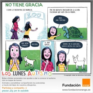 Los lunes Autismo - No tiene gracia