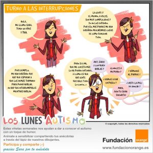 Los lunes Autismo - Turno a las interrupciones