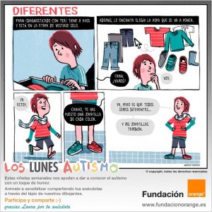 Los lunes Autismo - Diferentes