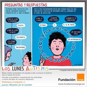 Los lunes Autismo - Preguntas y respuestas