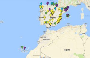 Trasteando en la escuela - Mapa de trasteadores